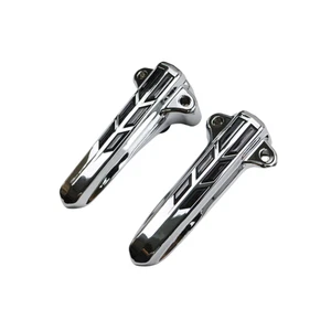 Motorcycle Parts Front LED Light Lower Leg Fork Cover for Harley FLHR 2014-2022 - Picture 1 of 7