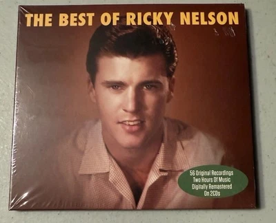 RICKY NELSON Brand New 2CD Set "THE BEST OF RICKY NELSON" 56 Songs. Foto 1 de 2