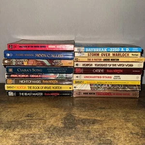 Andre Norton lot of 17 different paperback books The Beast Master, Catseye - Picture 1 of 2