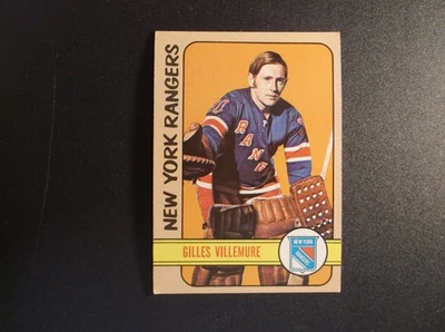 1972-73 Topps Hockey Gilles Villemure Card # 137 - Image 1 of 2