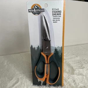 8,5 Zoll Angelschere Edelstahl rutschfest Multitool Fisch Scaler Flasche OVP - Bild 1 von 12