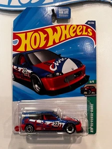 Rastrillo inverso Honda Civic Custom 5/5 HW 2025 Hot Wheels azul/rojo 201/250 - Imagen 1 de 1