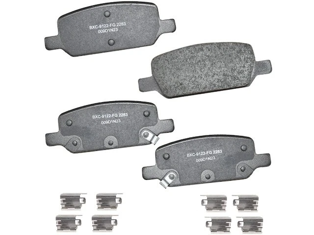 Juego Pastillas Freno Traseras Para 17-24 Tesla 3 Y Largo Alcance Estándar Plus RR27C3 Foto 1 de 1