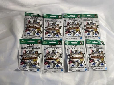 KRE-O Transformers Micro Changers KREO Collection 3- Lot of 8 Blind Bags - Image 1 of 2