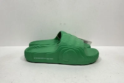 Adidas Adilette 22 Slides Verde Blanco IF5395 Nuevo Hombre’s Sandalias Talla 7 Foto 1 de 4
