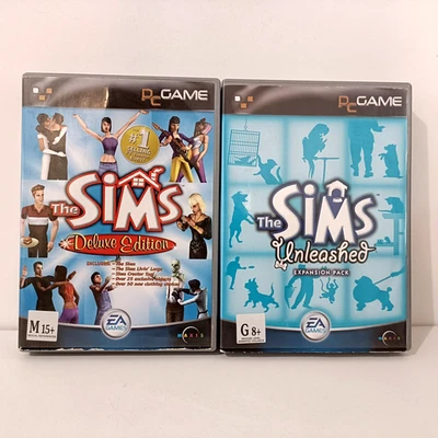 The Sims 1 Deluxe Edition and Unleashed - Big Box PC Game Expansion Pack - Image 1 of 4