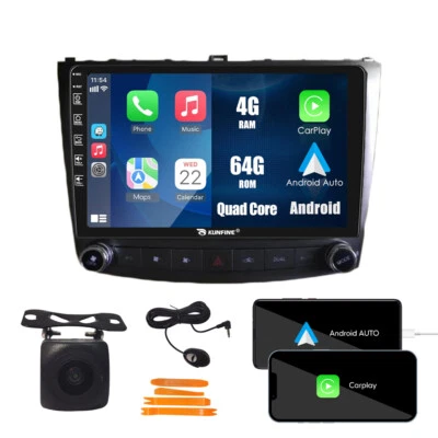 For Lexus IS250 2005-12 Carplay Android Car Stereo Radio GPS Navi WiFi 4+64G - Image 1 of 4