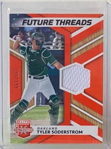 2022 Panini Elite Extra Edition 'Future Threads' #FT-TS Tyler Soderstrom /199 - Picture 1 of 2