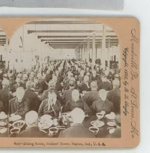 Esszimmer Soldaten Haus Marion IN Indiana USA Keystone Biege Stereoansicht - Bild 1 von 2