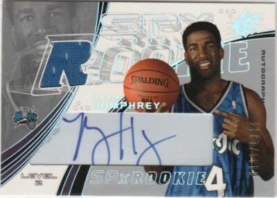 2002-03 SPx RYAN HUMPHREY RC JERSEY AUTO /1999 - Image 1 of 2