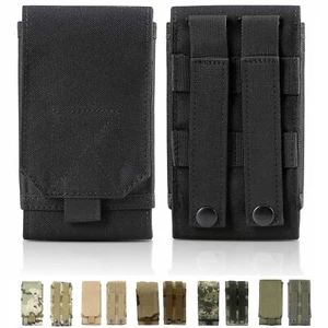 Universal Tactical MOLLE Gürtelhaken Holster Nylon Tasche Handyhülle Cover - Bild 1 von 12