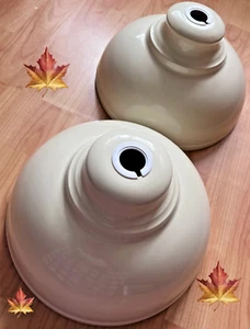 ⭐DUNELM⭐Lamp Shade⭐Celling Pendant Metal Light⭐Vintage Retro Modern⭐Beige Cream⭐ - Picture 1 of 10
