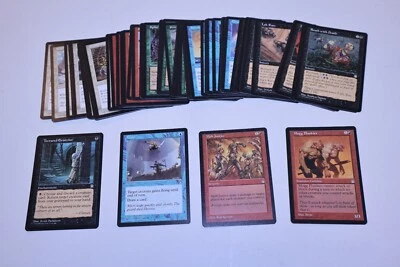 MTG Stronghold Complete Common Set 55 Cards-Tortured Existence, Leap Mob Justice - Image 1 of 4