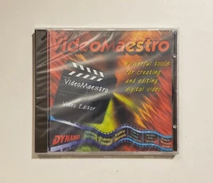 Video Maestro Video Editor (Vintage PC CD-ROM) New and Sealed! VideoMaestro - Picture 1 of 2