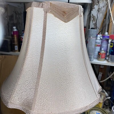 Deco Animal Like Print Affluent BELL  SHAPE,  SILK INTERIOR 8”x12x15” 8 Panels - Image 1 of 4