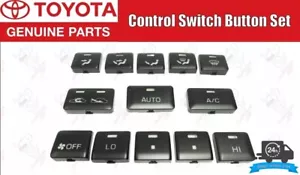TOYOTA AC Climate Control Switch Button Set Land Cruiser 80 55905 OEM GENUINE - Picture 1 of 24