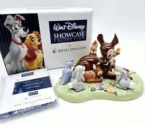 Royal Doulton Disney Bambi Figurine Friend of the Forest Limited 225/1000 in Box - Picture 1 of 15