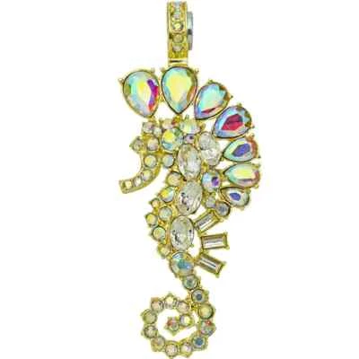 Kirks Folly Sabrina Seahorse Magnetic Enhancer (Goldtone) - Image 1 of 3