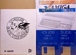 COMMODORE AMIGA -- YO! JOE! BEAT THE GHOSTS (HUDSON SOFT) - Bild 1 von 2