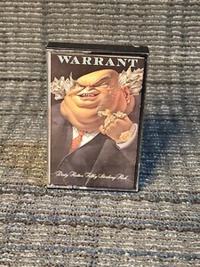 Warrant Dirty Rotten Filthy Stinking Rich Cassette 1989 CBS  - Picture 1 of 7