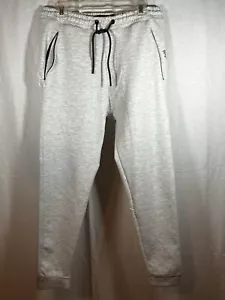 Pull And Bear Fleece Jogginghose Herren mittelgrau - Bild 1 von 8