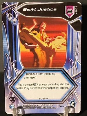 Bleach TCG Score Entertainment Premiere 1st Edition Swift Justice R219 - Image 1 of 2