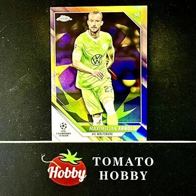 TOPPS CHROME UEFA 2021-22 MAXIMILIAN ARNOLD Purple Gold Starball 1:7400 - Image 1 of 2