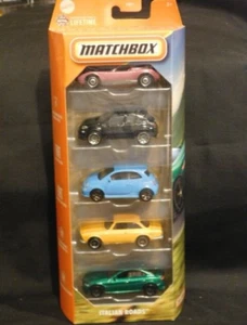 Matchbox 5 Stück ITALIAN ROAD ~ Lamborghini, Fiat, Fiat, Alfa Romeo, Alfa Romeo - Bild 1 von 11