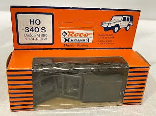 1:87 ROCO Dodge M880 1 1/4-t Ref HO340S MINITANKS H0 Plástic camion - Immagine 1 di 2