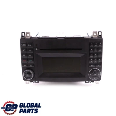 Mercedes W169 W245 Lettore CD Radio Stereo Unità principale A1698705894 - Immagine 1 di 4