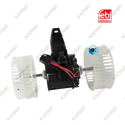 NEW OEM FEBI HVAC Blower Motor w/Fan For BMW 525i 528i 530i 535i 550i 645Ci 650i - Image 1 of 4