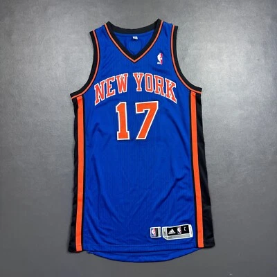 100% Authentic Jeremy Lin 2011 New York Knicks Pro Cut Jersey Size L+2" 44 Mens - Image 1 of 4