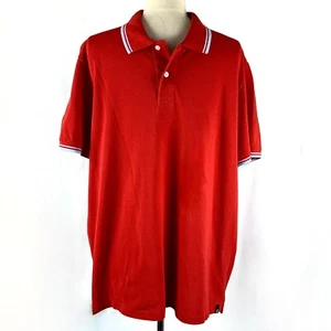 Jack Spade Red Polo Shirt XXL Cotton Golf Short Sleeves Florida Christmas Gift - Picture 1 of 9