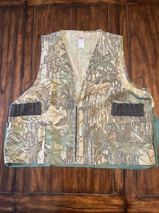 Sports Afield RealTree Hunting Vest Mens 2XL Camo Zip-up - Picture 1 of 6