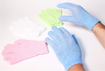 K&B VERTRIEB Peelinghandschuh Körper Massagehandschuh Badehandschuh Waschhandschuh Handschuh