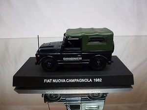 FIAT NUOVA CAMPAGNOLA 1982 - CARABINIERI - BLUE 1:43 - GOOD ON PEDESTAL - 487 - Picture 1 of 5