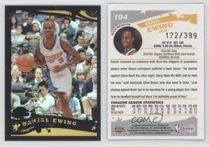 2005-06 Topps Chrome Black Refractor /399 Daniel Ewing #194 Rookie RC