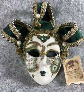 ๐ญ LA MASCHERA DEL GALEONE- Certificato Di Garanzia Authentic Collectible Mask - Picture 1 of 5