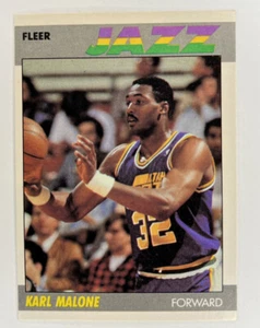 1987-88 Fleer Utah Jazz NBA Karl Malone #68 - Bild 1 von 2
