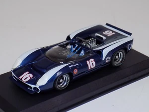 1/43 Best Model Lola T70 Spyder Car #16 from 1967 Riverside G.Follmer #9237 - Picture 1 of 4