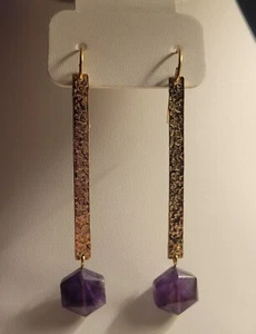 SK Earrings with Crystal Pendants on each - Bild 1 von 6