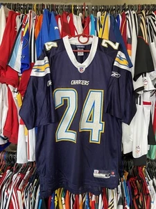 SAN DIEGO CHARGERS NFL SHIRT JERSEY REEBOK sz M MEN #24 RYAN MATHEWS - Picture 1 of 14
