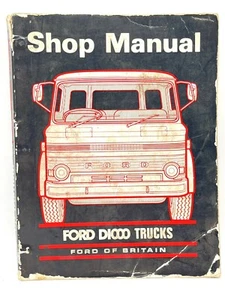 Ford D 1000 Trucks - Shop Manual + Anschreiben, service book - Bild 1 von 7