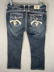 Laguna Beach Rock Lifestyle Dark Wash Women's Blue Jeans RN#117332 Size 31