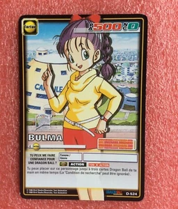 B04 Carte DRAGON BALL D-524 BULMA Carte à Jouer et Collectionner - Imagen 1 de 2