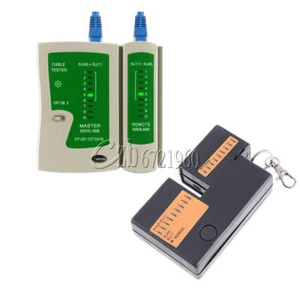 RJ45/RJ11 Cat5e Cat6 Professional Super Network Lan Cable Tester Test Tool - Picture 1 of 25
