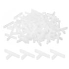 500Pcs Wall Floor Tile Plastic T Shape Spacers Tiling Tools 2.5mm 3/32" White