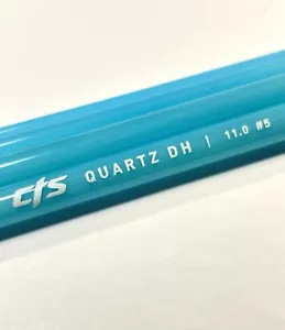 CTS 11'0" 5 Weight Quartz DH Two Hand FiberGlass Fly Rod Blank Pure - Picture 1 of 1