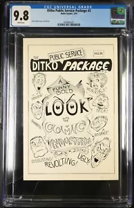 Steve Ditko pacchetto servizio pubblico #2 CGC 9,8! SOLO COPIA CLASSIFICATA! 1 DI 1 IN 9.8 - Foto 1 di 2