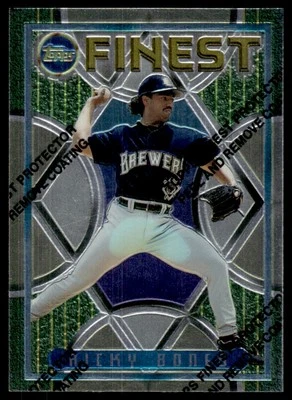 1995 Finest Ricky Bones Milwaukee Brewers #234 - Image 1 of 2